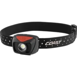 Coast® Polysteel 60, Wide Angle, Flood Beam, Headlamp