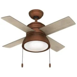 Hunter Fan Loki 36 In. Ceiling Fan W/ Light (Copper)