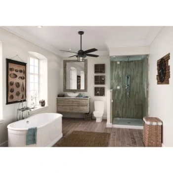 Hunter Fan Port Royale 52 In. Ceiling Fan W/ Light (Iron) 2 Hunter Fan Port Royale 52 In. Ceiling Fan W/ Light (Iron) - Image 2