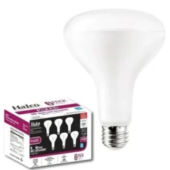 Halco Contractor 8-Watt Br30 Dimmable Led Soft White 3000k Bulb Package Of 6