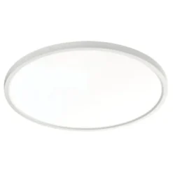 Afx Edge 24 In. 120-277v Led Flush Mount Light (White)