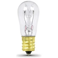Feit Electric 6w S6 Candelabra Incandescent Clear Appliance Bulb Package Of 24