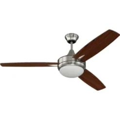 Craftmade™ Targas 52 In. 3-Blade Led Ceiling Fan W/ Light (Brown)