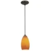Access Lighting Champagne Pendant 28012-1c-Orb/mya Oil Rubbed Bronze Finish