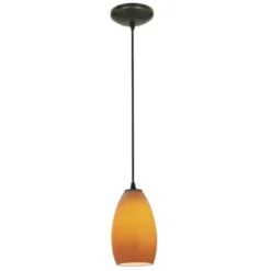 Access Lighting Champagne Pendant 28012-1c-Orb/mya Oil Rubbed Bronze Finish