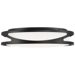Access Lighting Lucia 22 In. Led Flush Mount Light (Black) -Sylvania || Coast || GENERIC Shop 230638 RightView Lg