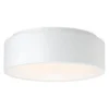 Access Lighting Radiant Dual Voltage Led Flush Mount White Finish