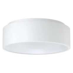 Access Lighting Radiant Dual Voltage Led Flush Mount White Finish -Sylvania || Coast || GENERIC Shop 230692 TopView Lg