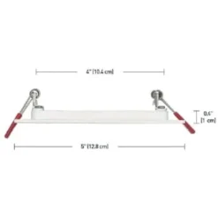 Globe Electric Ultra Slim Square 4" Selectable 5 Cct Dim Led Canless Recessed -Sylvania || Coast || GENERIC Shop 230992 DetailedProductView9 Lg