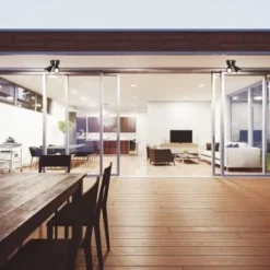 Eran 22w Int Led Bronze Outdoor Dust To Dawn Twin Head 5cct Flood 2250 Lumens -Sylvania || Coast || GENERIC Shop 232443 DetailedProductView4 Lg