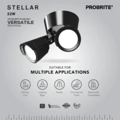 Eran 22w Int Led Bronze Outdoor Dust To Dawn Twin Head 5cct Flood 2250 Lumens -Sylvania || Coast || GENERIC Shop 232443 DetailedProductView8 Lg