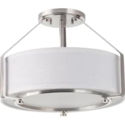 Progress Lighting® Ratio Incandescent Semi-Flush Mount Light
