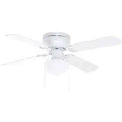 GENERIC Littleton 42" Led Indoor White Ceiling Fan W/light Kit