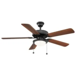 Trice 52 In. Led Ceiling Fan W/ Light (Black) -Sylvania || Coast || GENERIC Shop 246206 DetailedProductView3 Lg