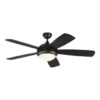 Monte Carlo Discus Smart 52" Int Led Indoor Black Ceiling Fan Light/remote