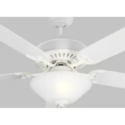 Monte Carlo Haven Dc Led 52 " Indoor Matte White Ceiling Fan With Light Kit -Sylvania || Coast || GENERIC Shop 248812 DetailedProductView3 Lg