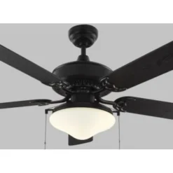 Monte Carlo Haven 52 " Indoor/outdoor Matte Black Led Ceiling Fan Light Kit -Sylvania || Coast || GENERIC Shop 248816 DetailedProductView2 Lg