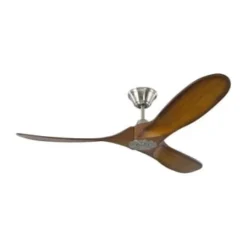 Monte Carlo Maverick Ii 52" Outdoor Steel Ceiling Fan Koa Balsa Blades Remote