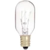 Satco 25-Watt T8 Candelabra Base Incandescent Exit Light Bulb Package Of 10