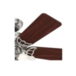 Hunter® Builder 42 In. 5-Blade Led Ceiling Fan W/ Light (Brushed Nickel) 18 Hunter® Builder 42 In. 5-Blade Led Ceiling Fan W/ Light (Brushed Nickel) -Sylvania || Coast || GENERIC Shop 269304 DetailedProductView1 UNI Lg