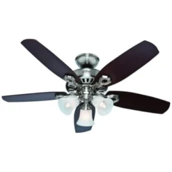 Hunter® Builder 42 In. 5-Blade Led Ceiling Fan W/ Light (Brushed Nickel)