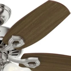 Hunter® Builder 42 In. 5-Blade Led Ceiling Fan W/ Light (Brushed Nickel) 24 Hunter® Builder 42 In. 5-Blade Led Ceiling Fan W/ Light (Brushed Nickel) -Sylvania || Coast || GENERIC Shop 269304 v DetailedProductView5 Lg