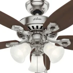 Hunter® Builder 42 In. 5-Blade Led Ceiling Fan W/ Light (Brushed Nickel) 25 Hunter® Builder 42 In. 5-Blade Led Ceiling Fan W/ Light (Brushed Nickel) -Sylvania || Coast || GENERIC Shop 269304 v DetailedProductView6 Lg