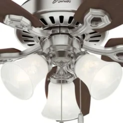 Hunter® Builder 42 In. 5-Blade Led Ceiling Fan W/ Light (Brushed Nickel) 27 Hunter® Builder 42 In. 5-Blade Led Ceiling Fan W/ Light (Brushed Nickel) -Sylvania || Coast || GENERIC Shop 269304 v DetailedProductView8 Lg