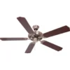 Seasons® Point Reyes 52 In 5-Blade Ceiling Fan (Brushed Nickel)