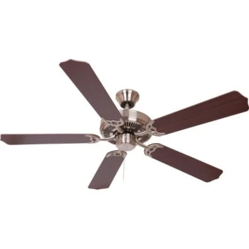 Seasons® Point Reyes 52 In 5-Blade Ceiling Fan (Brushed Nickel) 1 Seasons® Point Reyes 52 In 5-Blade Ceiling Fan (Brushed Nickel)