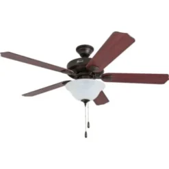Seasons® Point Bonita™ 52 In. 5-Blade Led Ceiling Fan W/ Light (Bronze)
