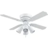 Seasons® Cabrillo™ 42 In. 4-Blade Led Ceiling Fan W/ Light (White)