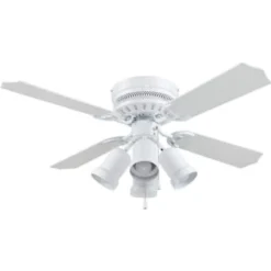 Seasons® Cabrillo™ 42 In. 4-Blade Led Ceiling Fan W/ Light (White)