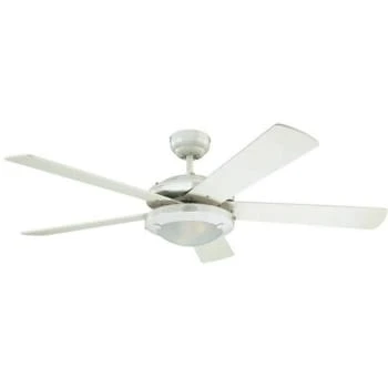 Westinghouse Comet 52 In Integrated Led White Ceiling Fan With Light Kit 1 Westinghouse Comet 52 In Integrated Led White Ceiling Fan With Light Kit