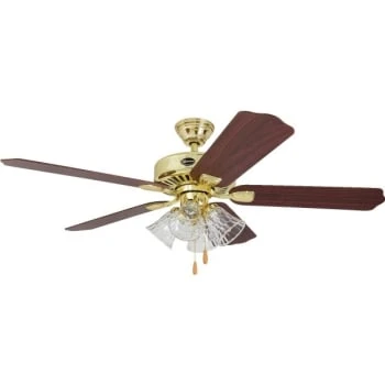 Seasons® Camarillo™ 52 In. 5-Blade Led Ceiling Fan W/ Light (Brown) 1 Seasons® Camarillo™ 52 In. 5-Blade Led Ceiling Fan W/ Light (Brown)