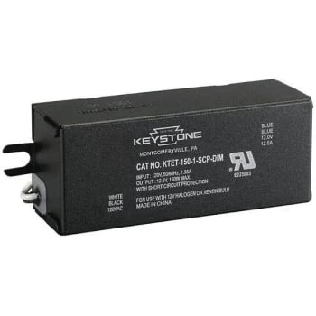 Keystone Technologies 120-Volt 120-Watt Low Voltage Halogen Ballast 1 Keystone Technologies 120-Volt 120-Watt Low Voltage Halogen Ballast