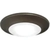 Westinghouse 12-Watt Oil Rubbed Bronze Indoor/outdoor Integrated Led Flsh Mount