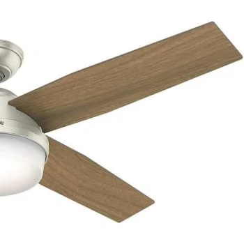 Hunter Dempsey 52 Led Indr/outdr Matte Nickel Ceiling Fan W/ Lt And Remote 2 Hunter Dempsey 52 Led Indr/outdr Matte Nickel Ceiling Fan W/ Lt And Remote - Image 2