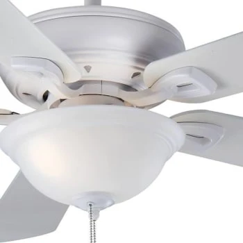Hampton Bay Rothley 52 Led Matte White Ceiling Fan With Light Kit 2 Hampton Bay Rothley 52 Led Matte White Ceiling Fan With Light Kit - Image 2