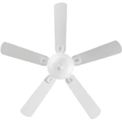 Hampton Bay Rothley 52 Led Matte White Ceiling Fan With Light Kit 5 Hampton Bay Rothley 52 Led Matte White Ceiling Fan With Light Kit -Sylvania || Coast || GENERIC Shop 312786 DetailedProductView2 Lg