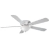 Hampton Bay Rothley 52 Led Matte White Ceiling Fan With Light Kit