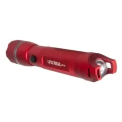 Life+gear® Emergency Search Light And Signal Beacon, Red, Uses Aaa Batteries