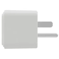 Cube Dual Usb 1 Outlet Led Night Light -Sylvania || Coast || GENERIC Shop 330179 RightView Lg