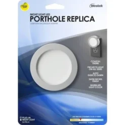 Porthole Replica Led Night Light -Sylvania || Coast || GENERIC Shop 330258 InthePackageView Lg