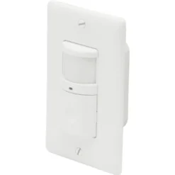 Hubbell® 120 Volt Wall Mount Passive Infrared Occupancy Sensor W/ Night Light (White)