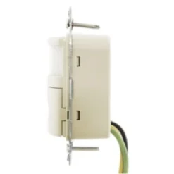 Hubbell® 277 Volt Wall Mount Passive Infrared Occupancy Sensor (Ivory) -Sylvania || Coast || GENERIC Shop 374605 LeftView Lg
