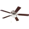 Seasons® 52 In. 5-Blade Led Ceiling Fan W/ Light (Brushed Nickel)