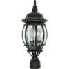 Nuvo Lighting® Central Park 60w Lighting Post Cap (Black)