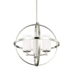 Sea Gull Lighting® Alturas 3-Light Indoor Chandelier (Glass)
