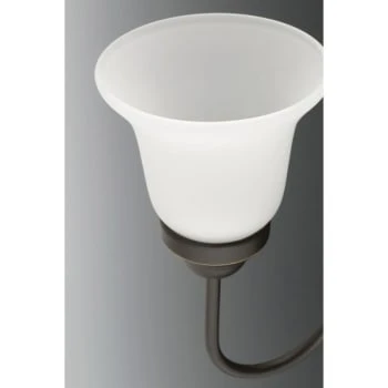 Progress Lighting® Classic 21.88 In. 5-Light Indoor Chandelier (Glass) (Antique Bronze) 3 Progress Lighting® Classic 21.88 In. 5-Light Indoor Chandelier (Glass) (Antique Bronze) - Image 3